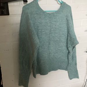 Light Blue Polka Dot Sweater